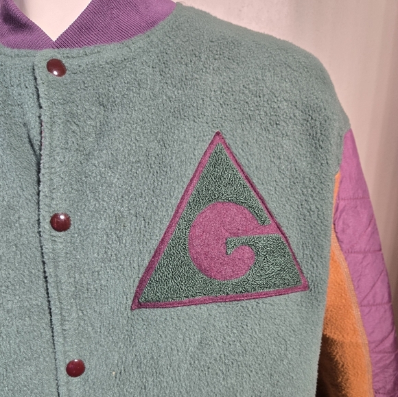 Men's Multicolor Varsity Jacket - Picture 4 of 8